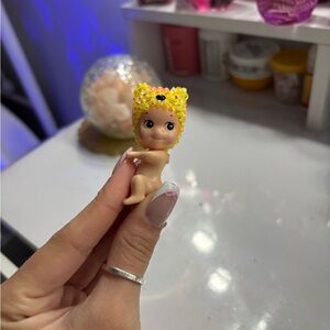 Cute Yellow Lion Baby Action Figure